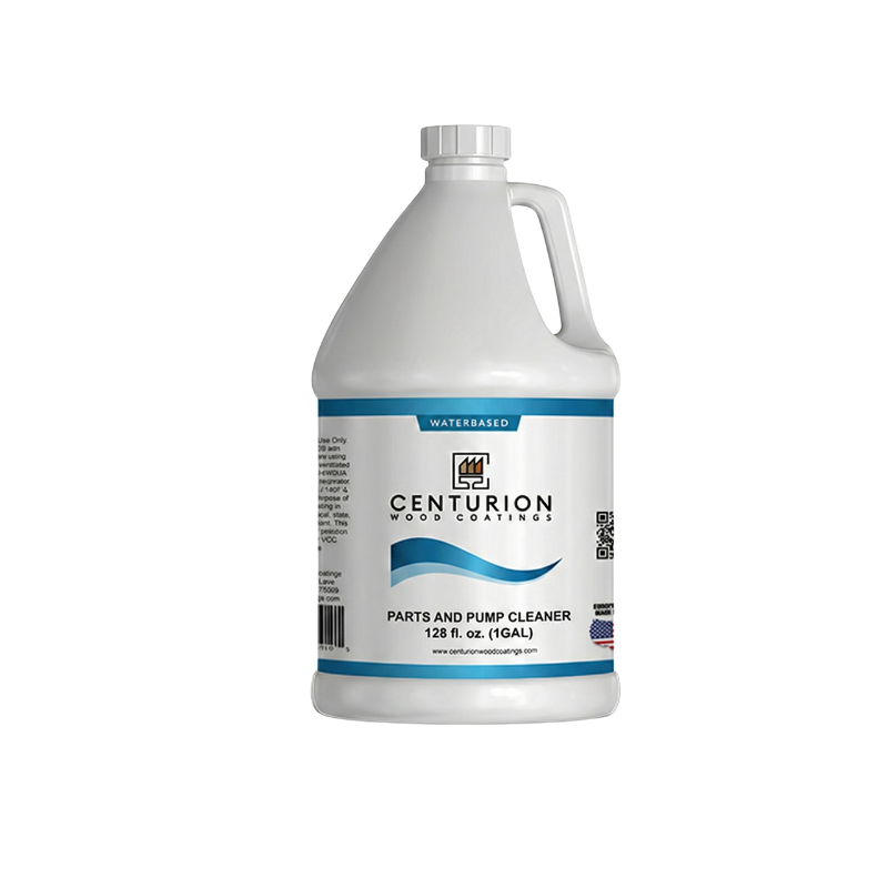 Centurion CW-9007 water-based parts and pump cleaner in a 1-gallon container for professional coating equipment maintenance
