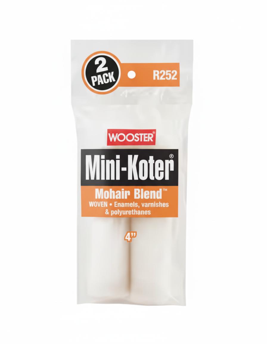 MINI KOTER MOHAIR ROLLER COVER 2 PACK