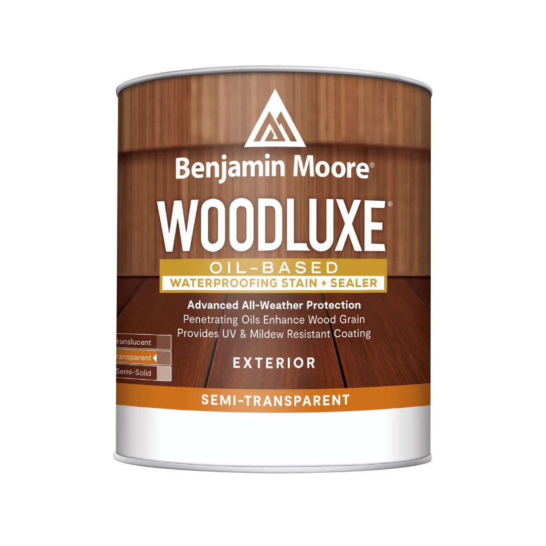 Woodluxe Oil-Based Waterproofing Stain + Sealer - Semi-Transparent