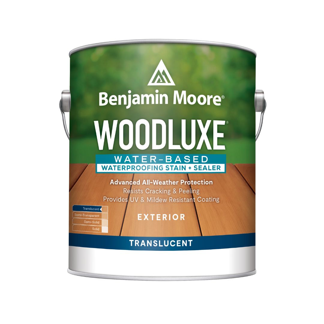 Woodluxe Water-Based Waterproofing Stain + Sealer - Translucent