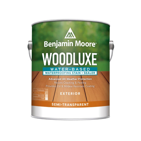 Woodluxe Water-Based Waterproofing Stain + Sealer - Semi-Transparent